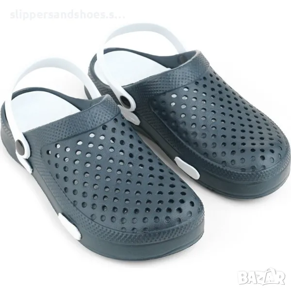 Мъжки чехли GEZER сив 40/45, снимка 1