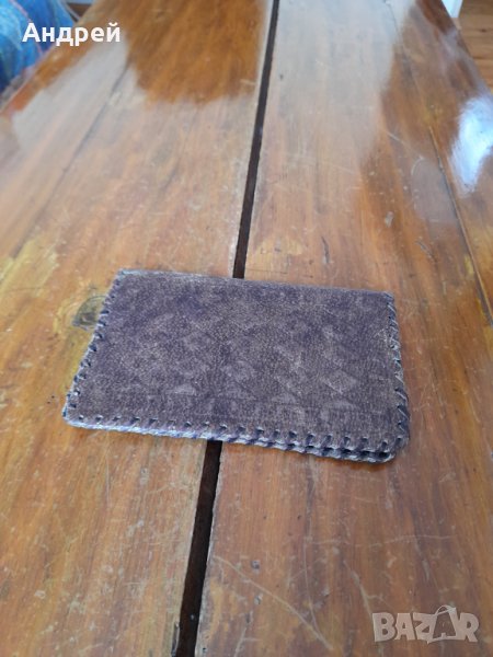 Стар кожен портфейл,портмоне #7, снимка 1