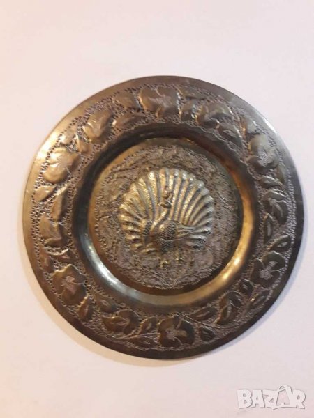 Старо метално пано за стена, снимка 1