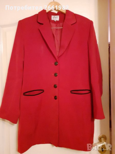 Стилно, много елегантно, червено сако - Българска мода!, снимка 1