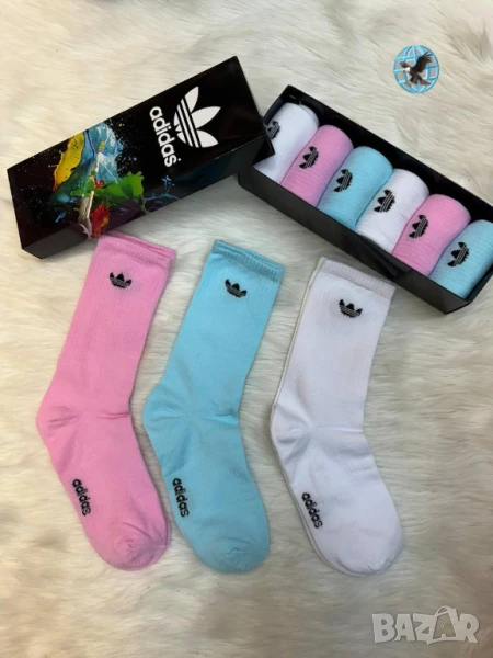 чорапи в кутия  adidas nike off white victorias secret tommy hilfiger gucci fendi balenciaga adidas, снимка 1