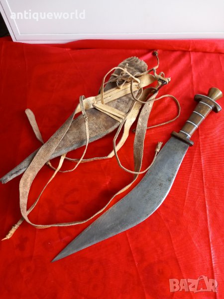 Стар Етиопски Кинджал Афар , ДЖИЛЕ , Кама, снимка 1