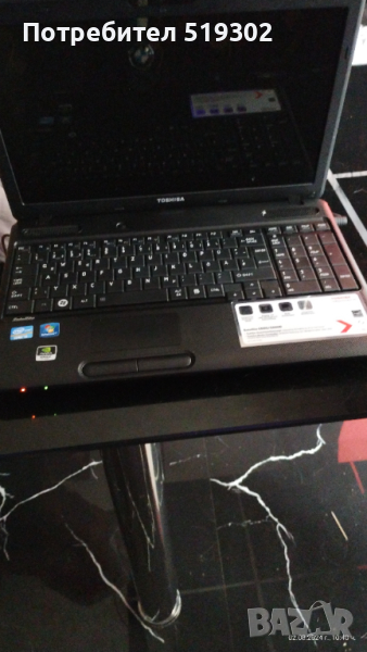 Лаптоп Toshiba satellite , снимка 1