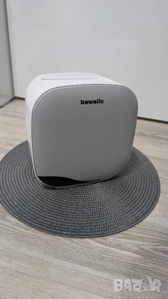 Поставка за тоалетна хартия Bewello, Пластмасова, Бял/Сив, 200х130х205, снимка 1