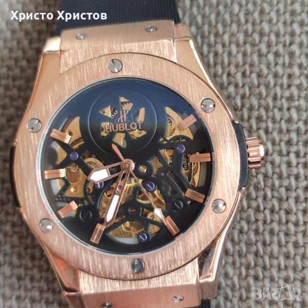 Мъжки луксозен часовник Hublot Big Bang Geneve Vendome Skeleton , снимка 1