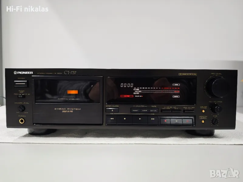 стерео касетъчен дек PIONEER CT-737, снимка 1