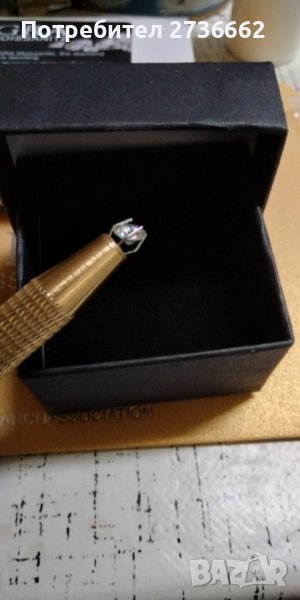 Мойсанит Диамант 5мм 0.5 карата , снимка 1