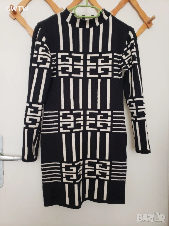 Зимна италианска рокля, снимка 1