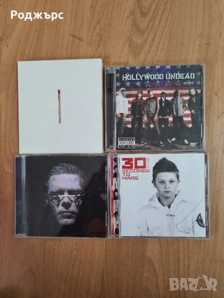 ЛОТ(7) - Rammstein, 30 seconds to mars, Hollywood undead, снимка 1