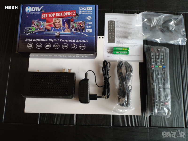 Декодер , приемник за цифрова ефирна телевизия, снимка 1