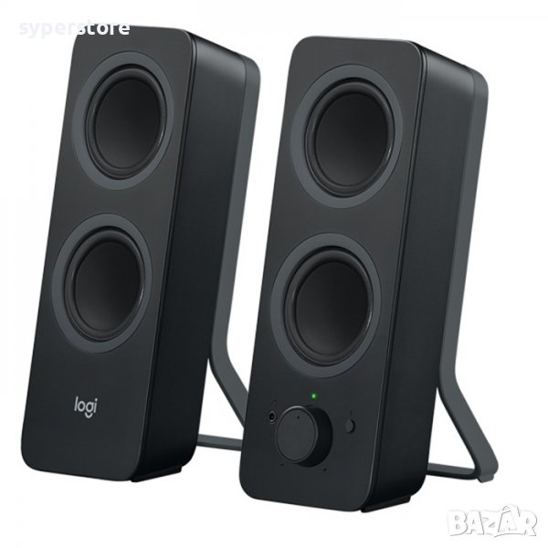 Тонколони USB Logitech Z207 Bluetooth Black, 5W RMS SS300833, снимка 1