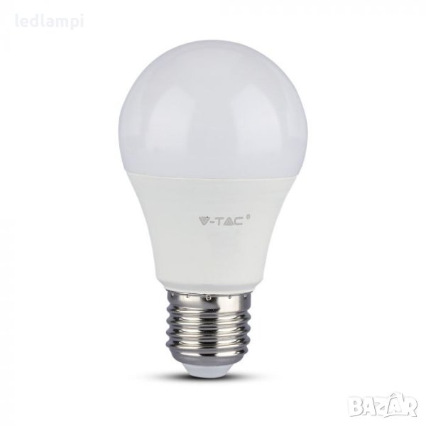 LED лампа 10,5W E27 Термопластик Топло Бяла Светлина, снимка 1