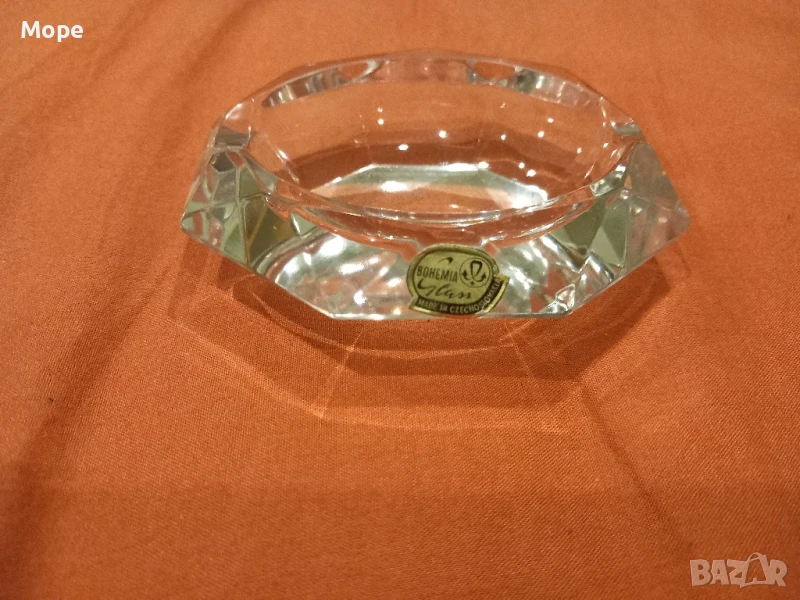 Кристален пепелник Bohemia, снимка 1