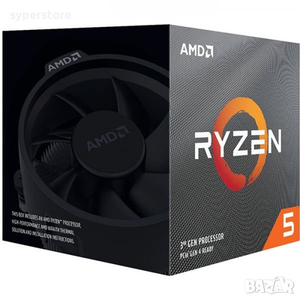 Процесор за компютър, CPU AMD Ryzen 5 4500 MPK 6C, 12T, 3.6, 11MB, AM4, Box, SS300204, снимка 1
