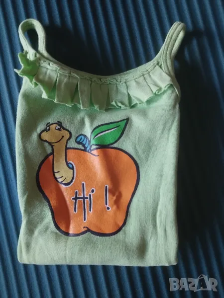 Детски потник с ябълка , снимка 1