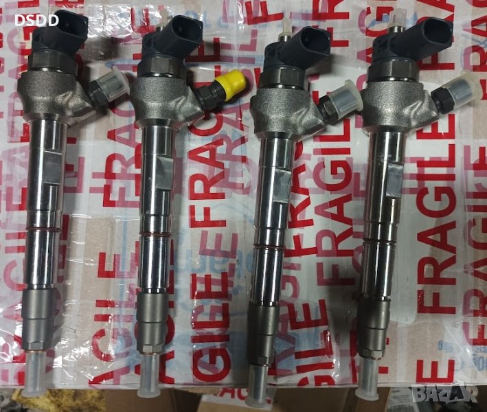 Комплект 4 бр. дюзи / инжектори Bosch 0445110469 / 04L130277AC за VW, Audi, Skoda, Seat 2.0 TDI CR, снимка 1