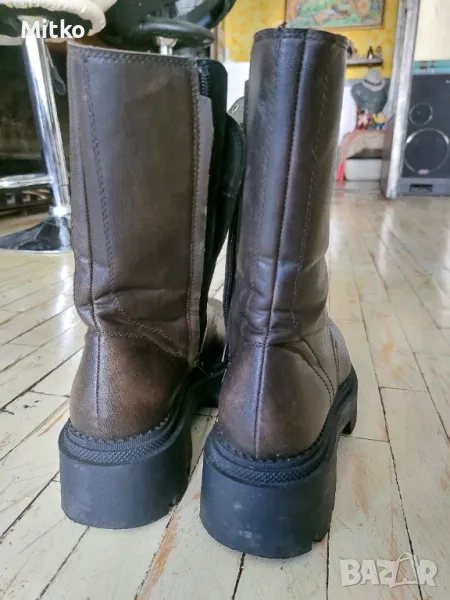 Дамски високи обувка Зара, снимка 1