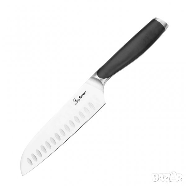 Азиатски нож Santoku Luigi Ferrero Masaru 18 cm, снимка 1