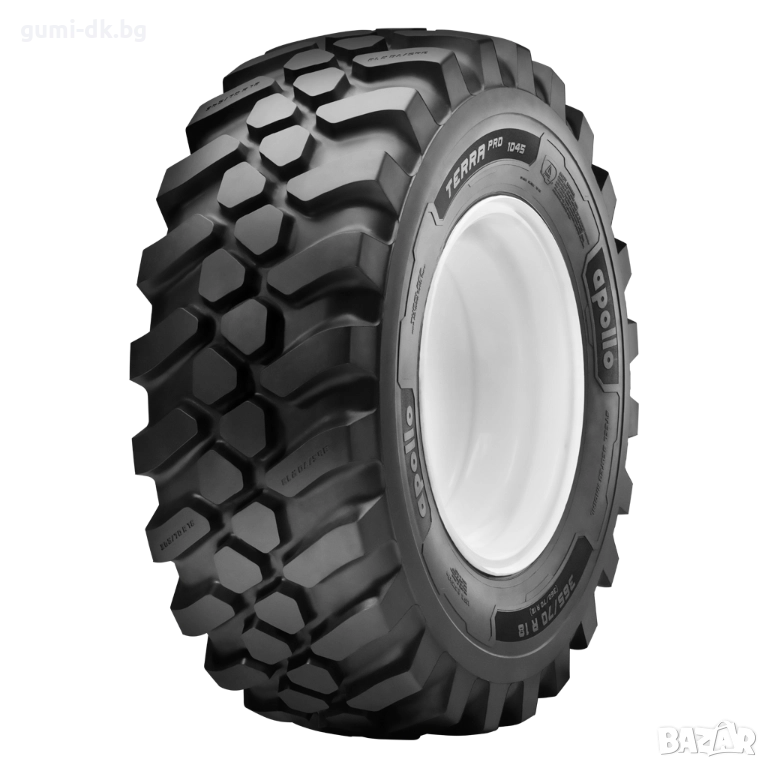 Тежкотоварни гуми 365/70R18 Apollo, снимка 1