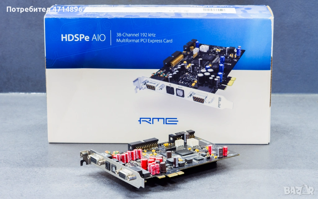 RME HDSPe AIO - професионална звукова карта / звуков интерфейс, снимка 1