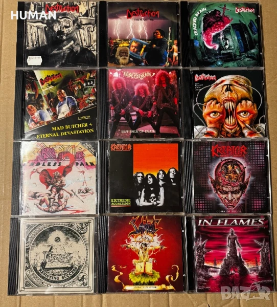 Destruction - Kreator - Hades - Shadows Fall , снимка 1