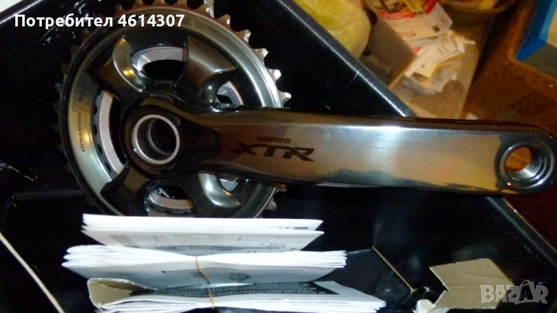 Курбел - Shimano XTR Race M9000 Double Chainset 36/26 X 175mm , снимка 1