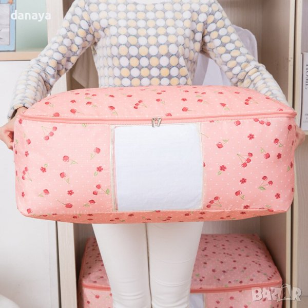 3525 Голям калъф за съхранение на олекотени завивки и сезонни дрехи, снимка 1