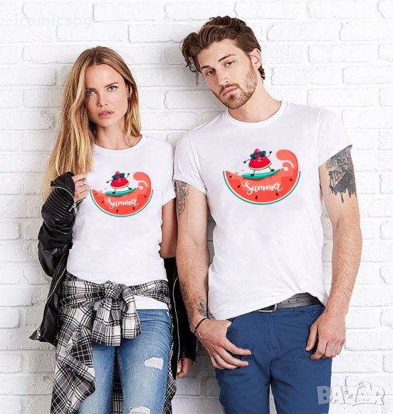 Тениски за двойки,свежи летни модели, снимка 1