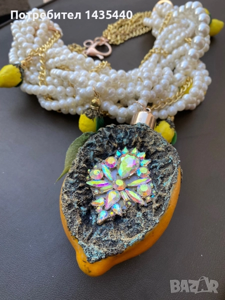 Колие от серията “Забранения плод” на дизайнерката Анелия Милчева, снимка 1