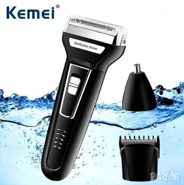 Kemei KM-6558/3 в 1 Машинка за Бръснене/Подстригване/Тример, снимка 1