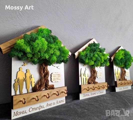 Декорации със скандинавски мъх, снимка 8 - Декорация за дома - 53198852