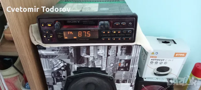 Ретро радио за кола Sony с касетки , снимка 2 - Аксесоари и консумативи - 55812220