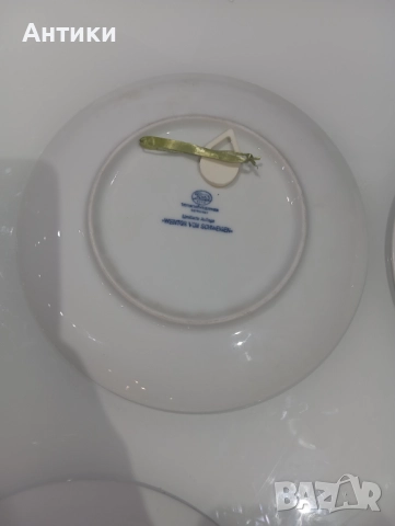 Порцеланови стенни маркирани чинии за колекция , снимка 5 - Чинии - 52496613