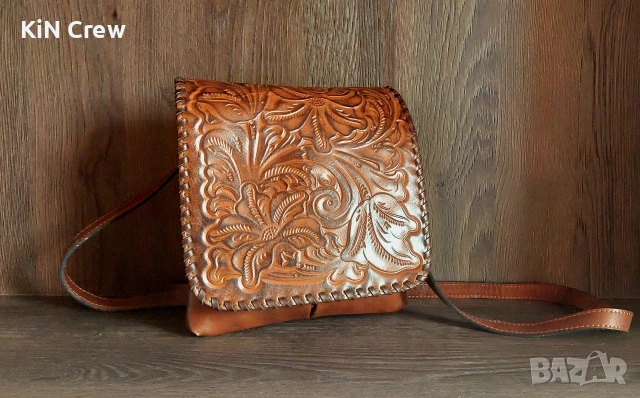 Дамска Чанта Patricia Nash Crossbody - Granada от естествена кожа