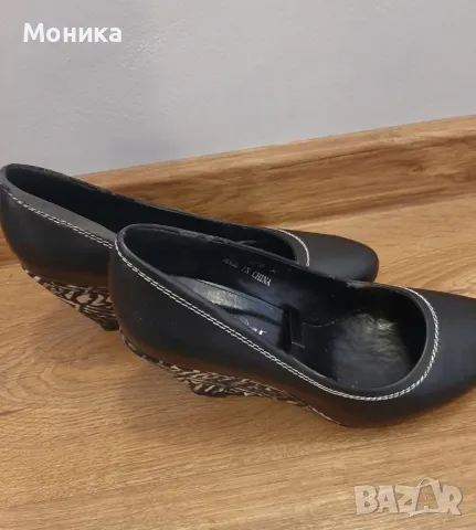 Обувки на платформа номер 38, снимка 2 - Дамски елегантни обувки - 49774513