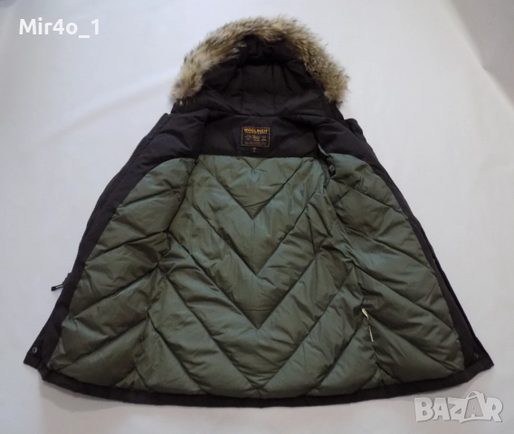пухено яке woolrich парка пухенка палто горнище худи блуза туризъм планина зимно дамско оригинал L, снимка 3 - Якета - 52690668