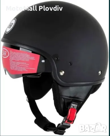 Каска отворена BHR ретро размер S/M/L/XL очила мото мотор, снимка 11 - Аксесоари и консумативи - 49176640