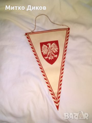 Футболно флагче на Гвардия Варшава 255х150мм, снимка 6 - Футбол - 30072162