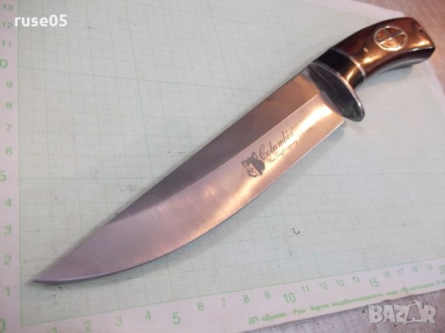 Нож "Columbia" с кания - 2, снимка 4 - Ножове - 34182688