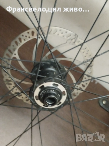 27.5 цола капла за велосипед колело ос 15 на 100, снимка 4 - Части за велосипеди - 52987113