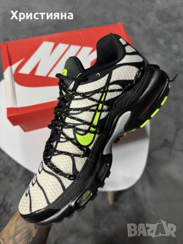 Nike Air Max Plus Utility College Grey / Volt, снимка 3 - Маратонки - 56432076