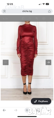 Cliche страхотна парти рокля, снимка 2 - Рокли - 52341274