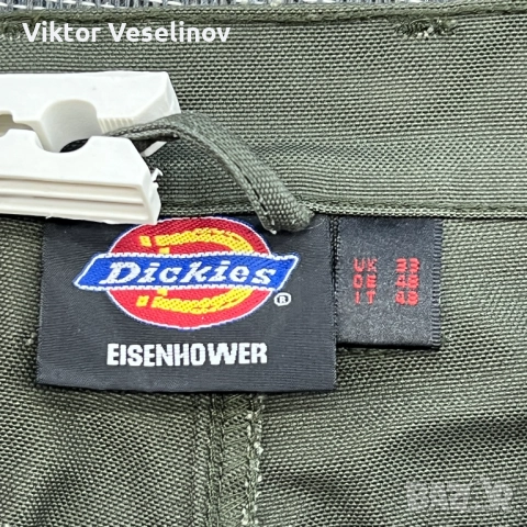 НОВ Vintage Dickies Работен Панталон Мъжки Размер 48, снимка 7 - Панталони - 52038410