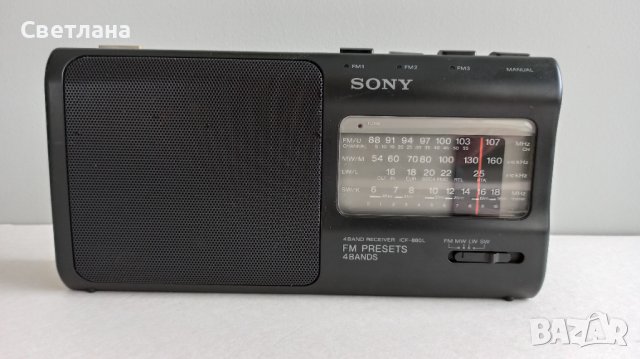 Радио  SONY ICF-880L, снимка 2 - Радиокасетофони, транзистори - 42765097