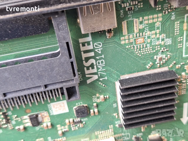 MAIN BOARD ,17MB140 за 32-инчов телевизор TELEFUNKEN 32HB4000 с дисплей VES315WNDS-2D-N21, снимка 2 - Части и Платки - 51263059