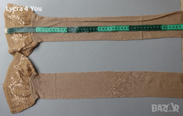 Резервирани - H&M Stay Ups M нови телесни силиконови чорапи, снимка 7 - Бельо - 52384182