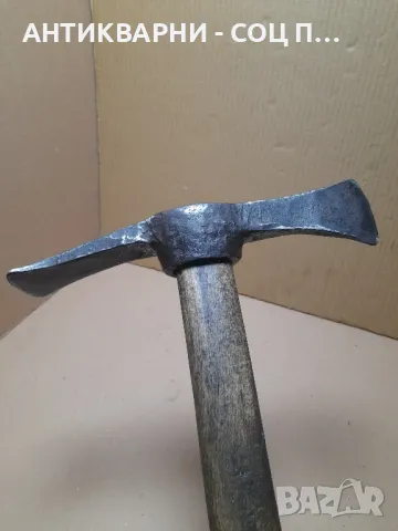 Соц Стара Малка Ръчно Кована Киркобрадва., снимка 5 - Антикварни и старинни предмети - 48491604