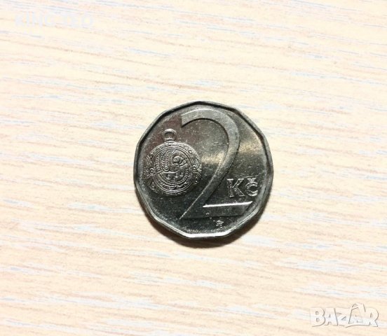 Монета "2 крони - Чехия" 2013 г.