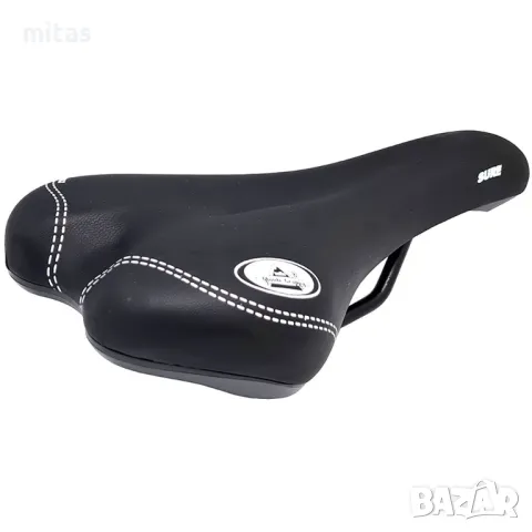 Седалка за велосипед Selle Monte Grappa Sure, Черна, Made in ITALY, снимка 2 - Аксесоари за велосипеди - 47370113
