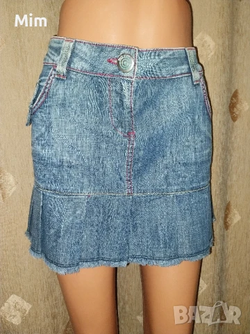 S/M Къси дънкови поли различни модели , снимка 9 - Поли - 50833129